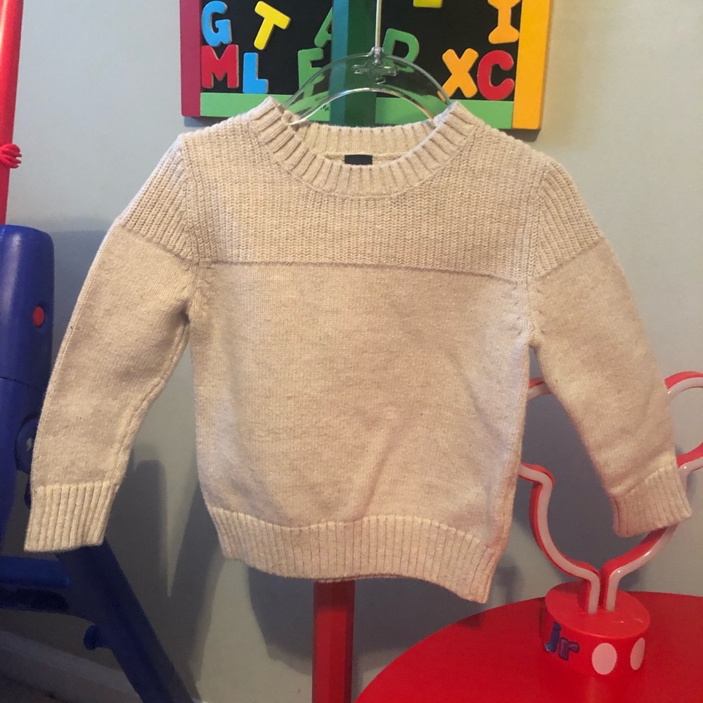 Cream sweater
